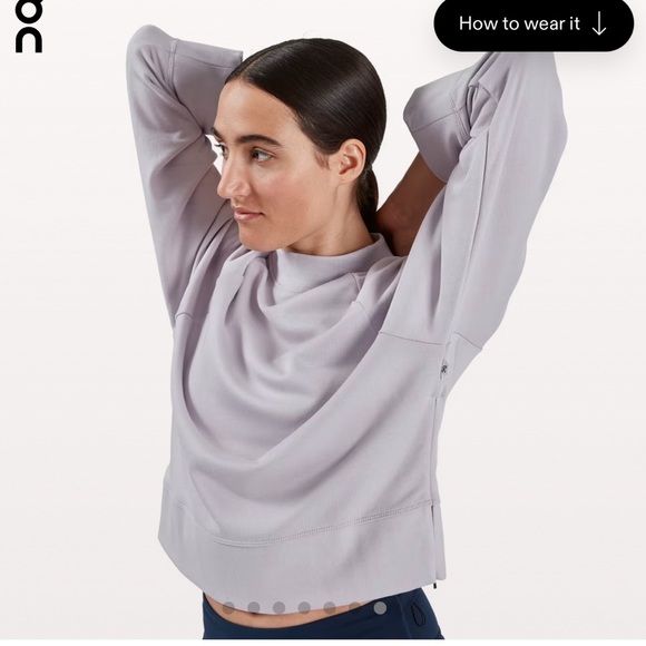 ON Cloud Crew Neck Athletic Long Sleeve Essential Sweatshirt Size XLarge - Picture 5 of 9